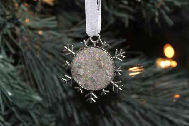 25mm Snow Flake Ornaments