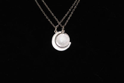 Double Moon Necklace