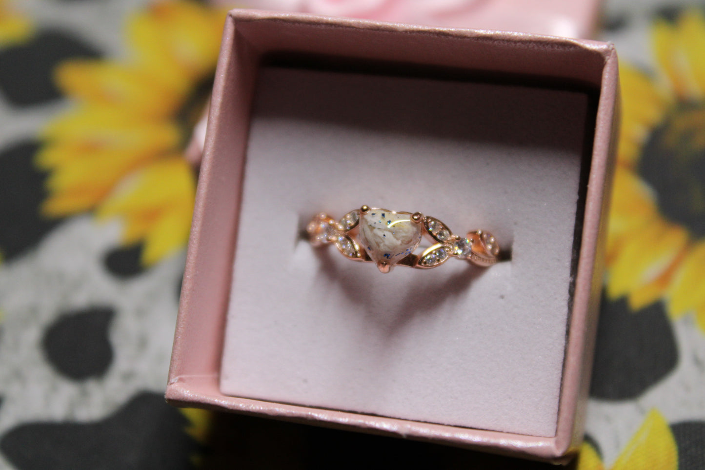 Tree Branch Heart Ring